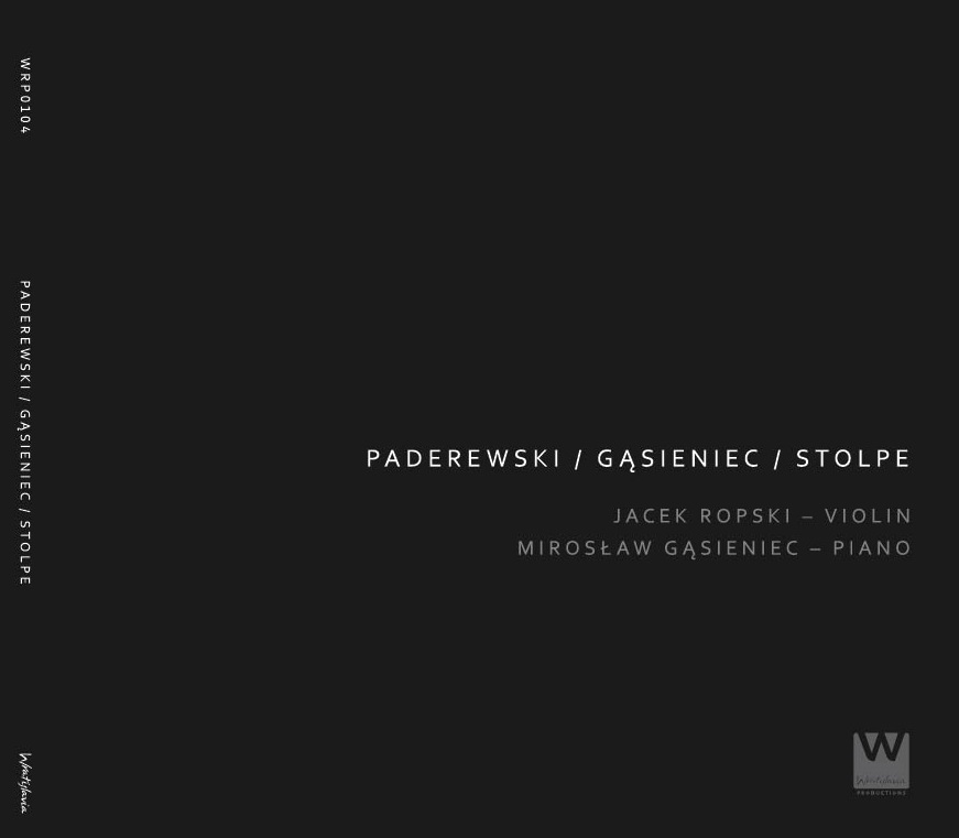 Jacek Ropski Publikacje Paderewski / Gąsieniec / Stolpe